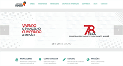 Desktop Screenshot of conexaoprimeira.org.br
